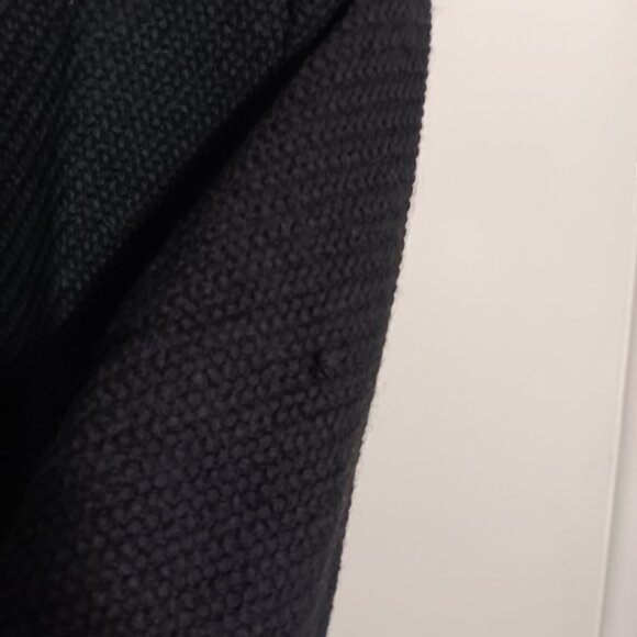 vince black wool blend cropped jacket size 8 - Picture 7 of 8